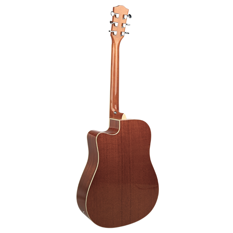 V-TONE VEAG1 CE VS guitarra electroacústica 4/4 dreadnought cutaway sunburst