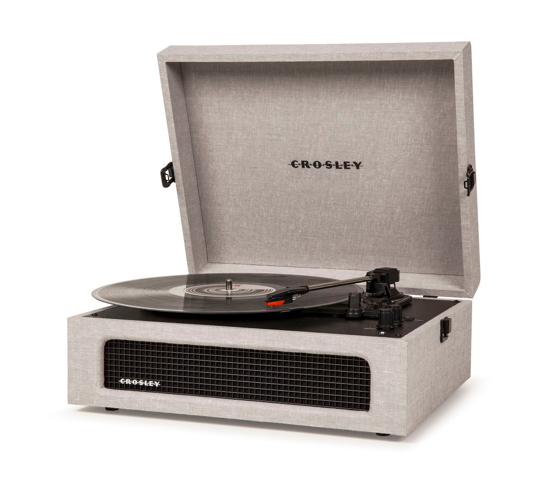 Crosley Voyager Tocadiscos Tovejs Bluetooth (Gris)