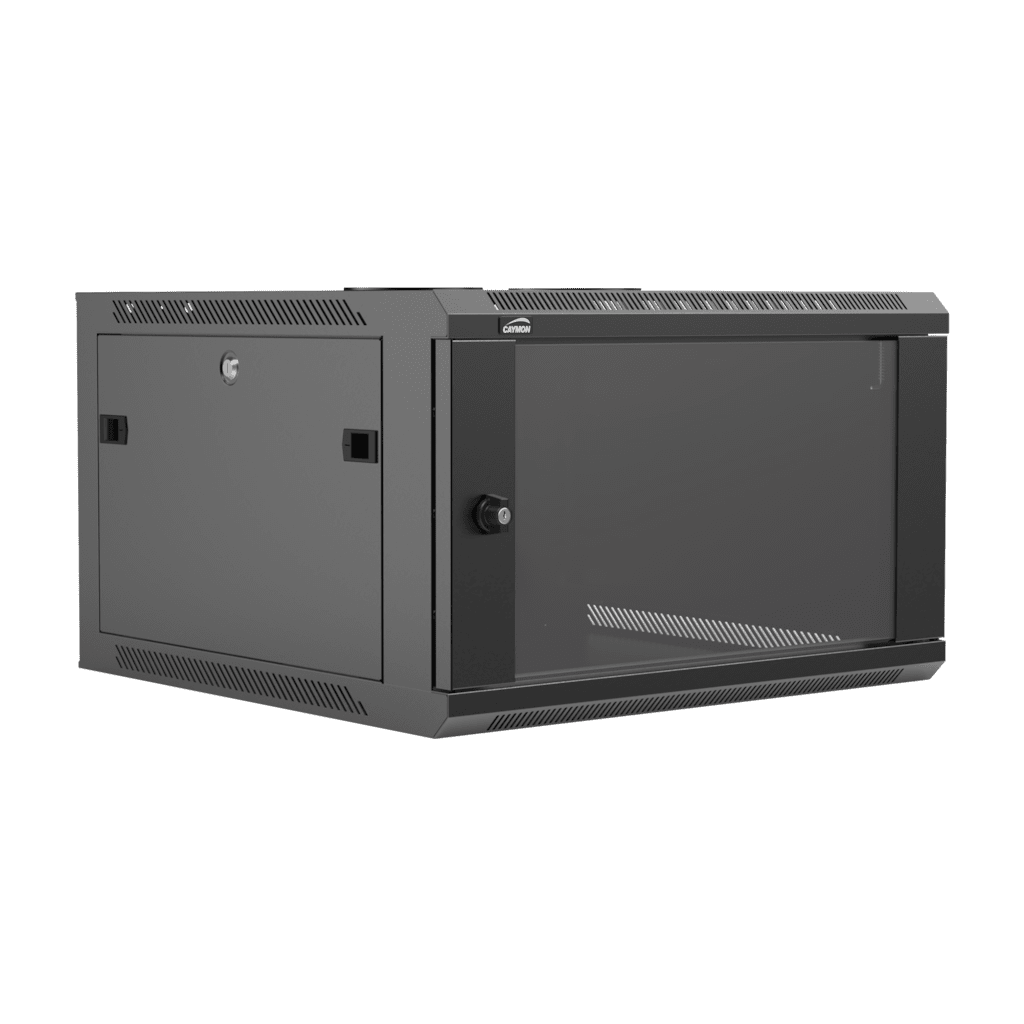 Caymon 19" Væghængt Rack (6u)