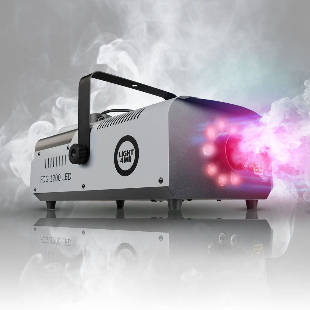 Light4Me Fog 1200 LED Máquina de niebla de 1200W con LED