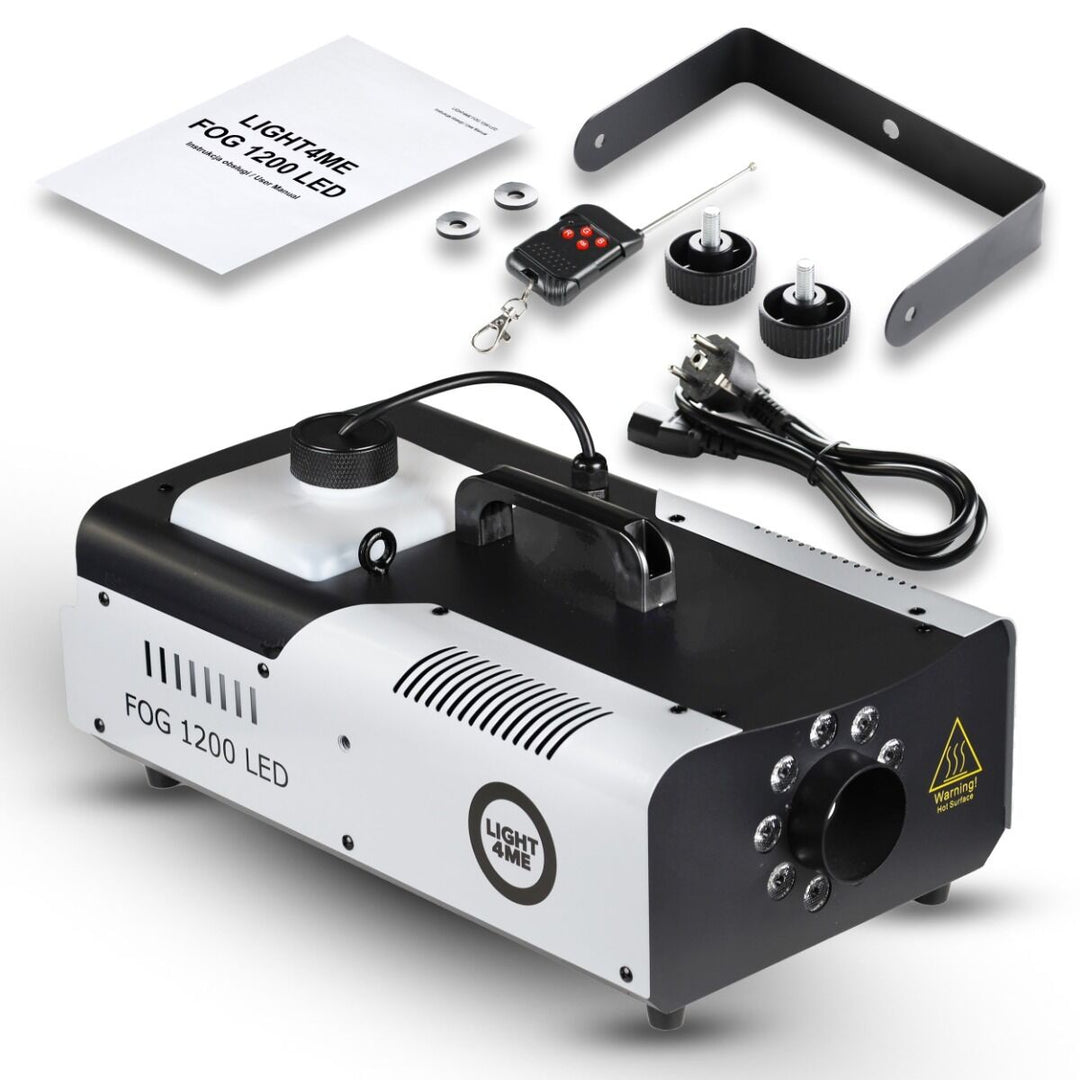 Light4Me Fog 1200 LED Máquina de niebla de 1200W con LED