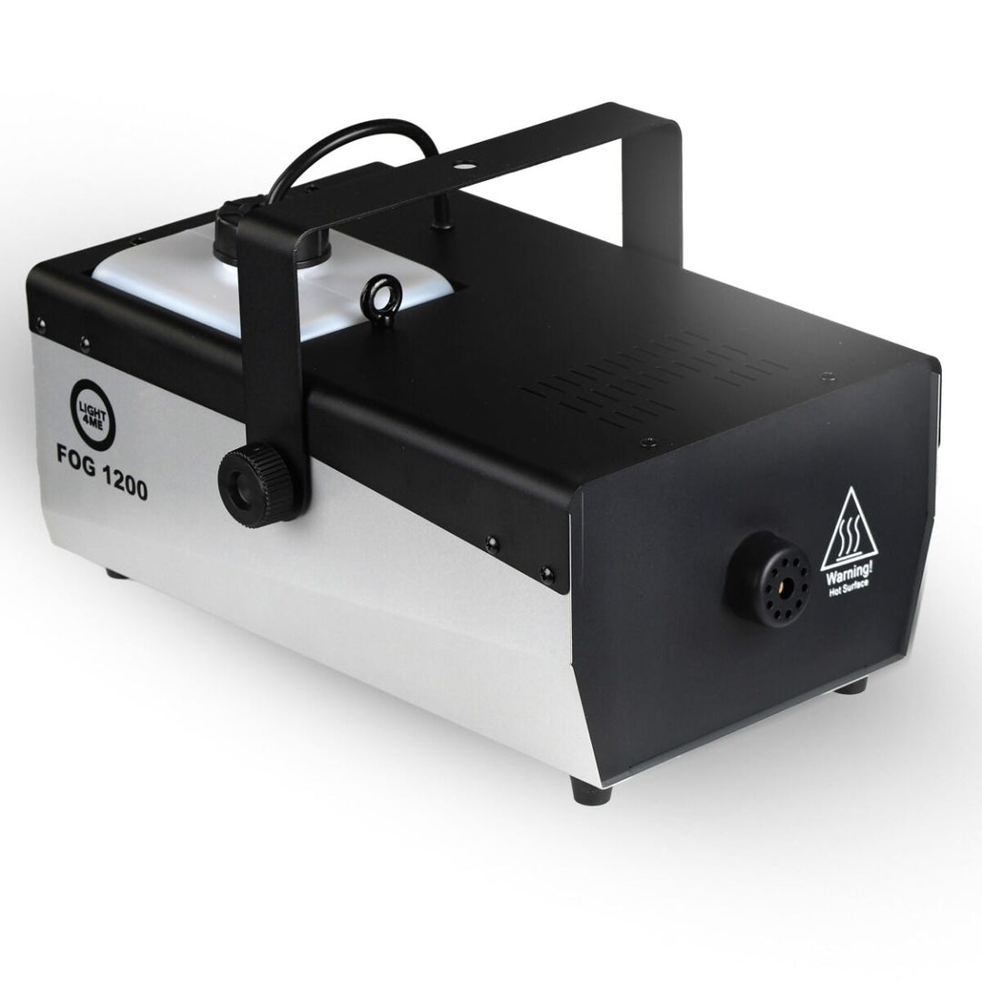 Light4Me Fog 1200 V2 Máquina de niebla 1200W con mando a distancia inalámbrico y DMX