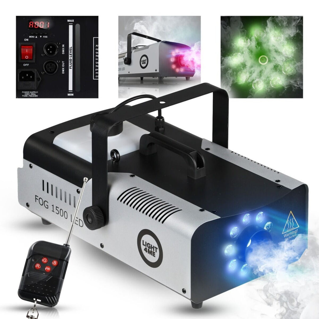 Light4Me LED Máquina de niebla + DMX (1500W)