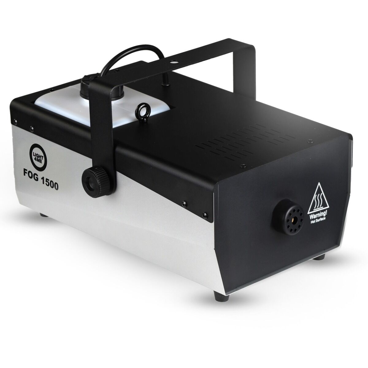 Light4Me Fog 1500 V2 Røgmaskine 1500W med DMX & Fjernbetjening