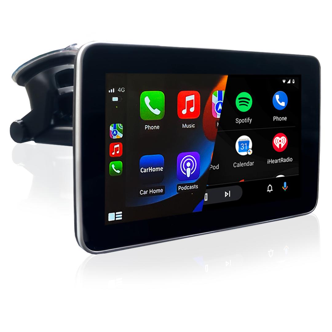 AutoSky APID-301 7" Smart Screen Pro con Apple CarPlay y Android Auto inalámbricos
