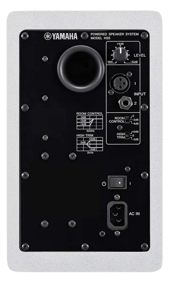 Yamaha HS5 W - Monitor de Estudio Activo (Blanco)
