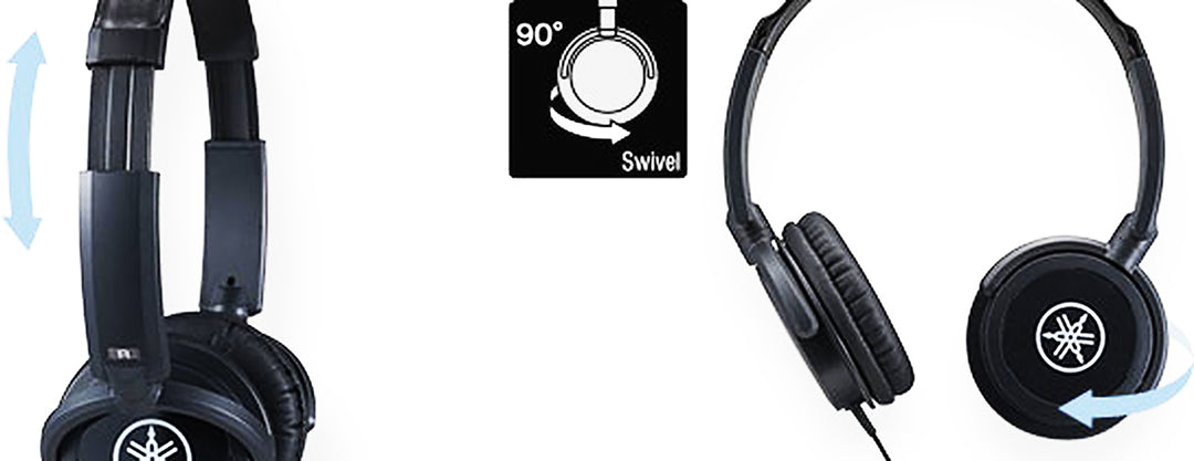 Yamaha HPH-100 Auriculares de Estudio (Blanco)