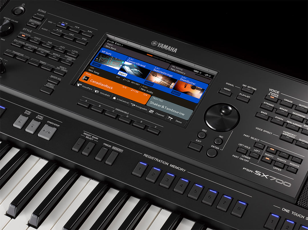 Yamaha PSR-SX600 Paquete de inicio Incl. Yamaha Gigbag gratis