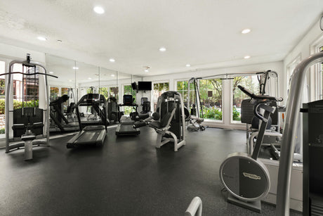 Lydzoner i fitnesscentre – reception, træning og holdrum