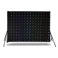 Cortina de Backtruss con LED