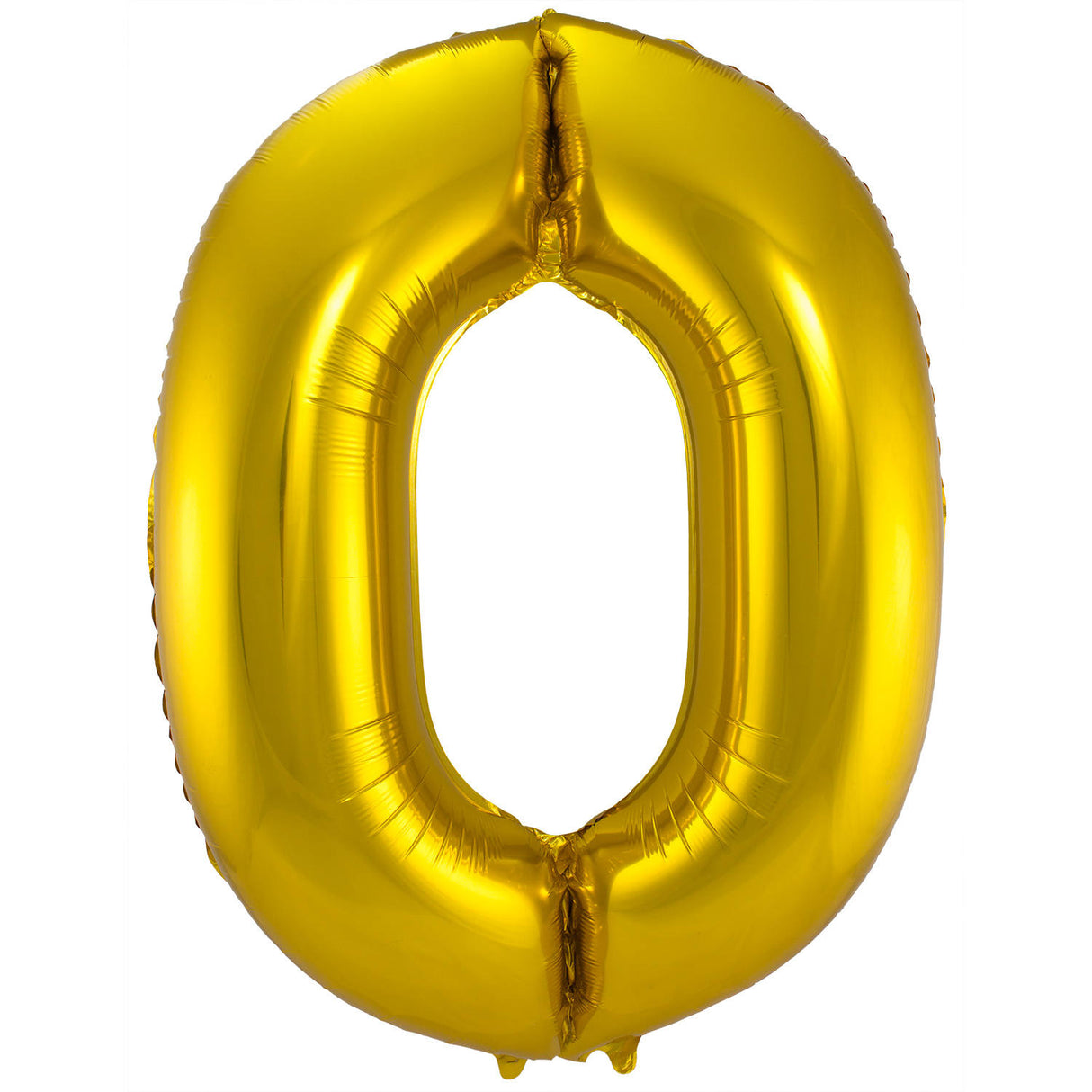Globo de Foil Número 0 (Oro, 86 cm)
