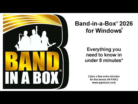Band-in-a-Box ULTRA para Windows