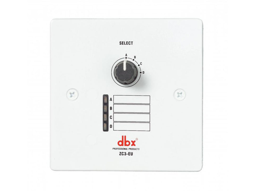 DBX ZC3 selector de fuente