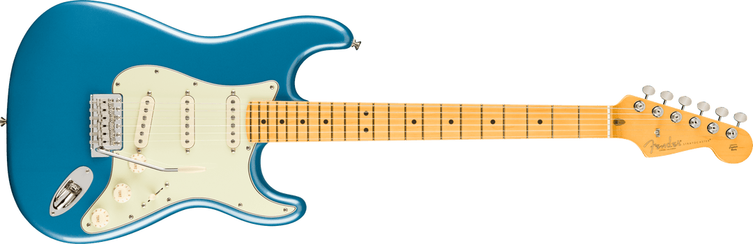 Fender American Professional Classic Stratocaster, Diapasón de arce, Faded Lake Placid Blue