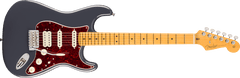 Fender American Professional Classic Stratocaster HSS, Diapasón de arce, Faded Black