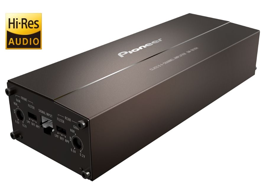 Pioneer GM-DX104 Amplificador de Coche de 4 Canales