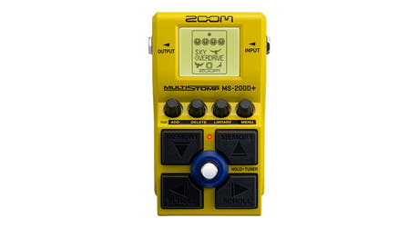 Zoom MS-200D+ pedal de overdrive MultiStomp