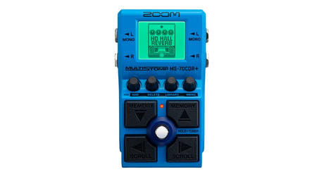 Zoom MS-70CDR+ MultiStomp chorus, delay y reverb