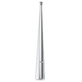 Varilla de antena 120mm cromada, rosca de 5 y 6 mm