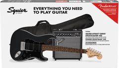 Fender Stratocaster Guitarra eléctrica Startpakke (Frost Metallic)