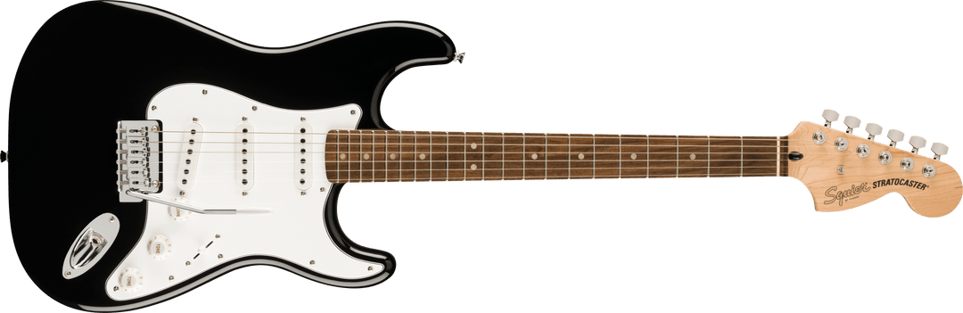 Fender Stratocaster Mustang Guitarra eléctrica Startpakke (Black)
