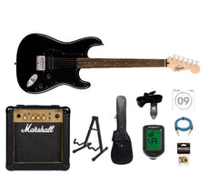 Fender Squier Sonic Stratocaster HT H Guitarra eléctrica Paquete de Inicio (Negro)