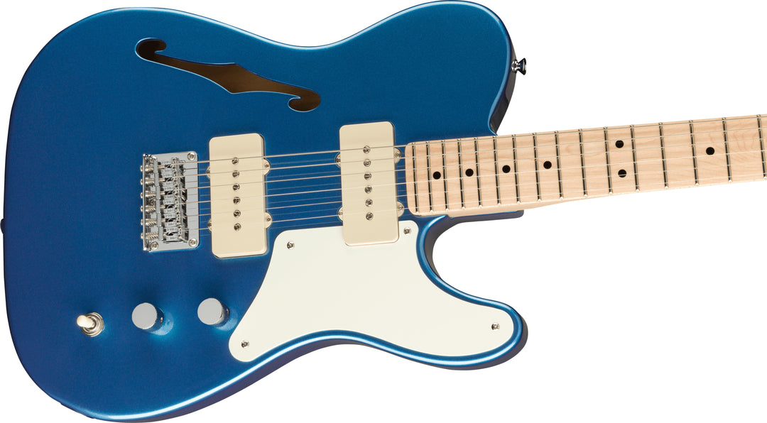 Fender Squier Paranormal Cabronita Telecaster Thinline Guitarra eléctrica (Lake Placid Blue)