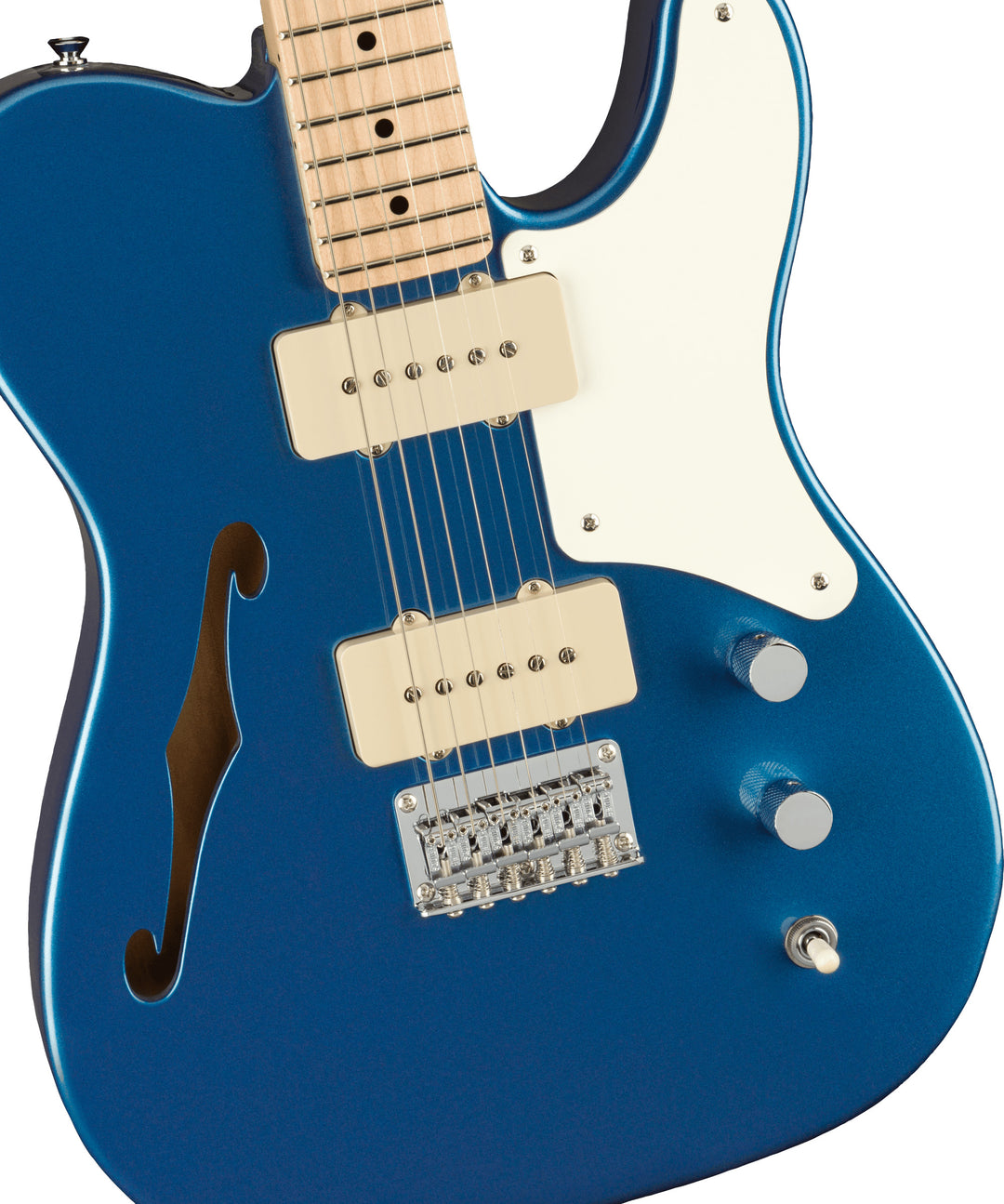 Fender Squier Paranormal Cabronita Telecaster Thinline Guitarra eléctrica (Lake Placid Blue)
