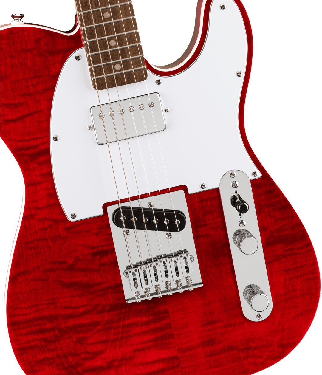 Fender Squier Affinity Telecaster SH (Rojo carmesí transparente)