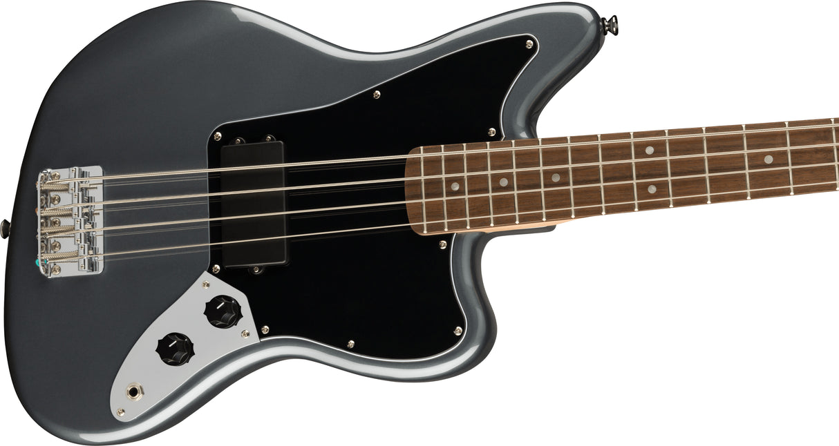 Fender Squier Affinity Jaguar Bass (Charcoal Frost Metallic )