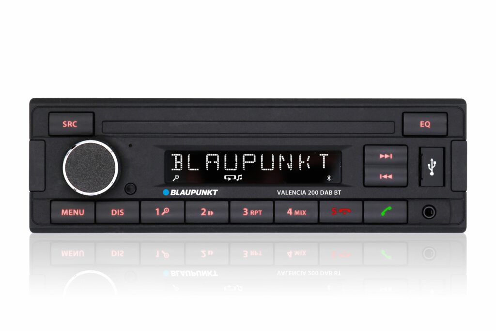 Blaupunkt Valencia 200 DAB BT Radio de Coche con DAB+ y Bluetooth