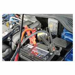 Juego de cables de arranque con protector eléctrico, 2,5m