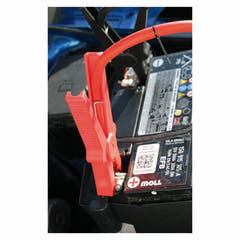 Juego de cables de arranque con protector eléctrico, 2,5m