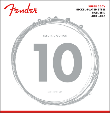 Fender Super 250 Cuerdas de Guitarra (.010-.046)