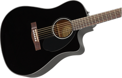 Fender CD-60SCE Dreadnought Western Guitarra (Sort)