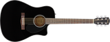 Fender CD-60SCE Dreadnought Western Guitarra (Sort)