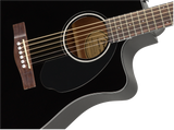 Fender CD-60SCE Dreadnought Western Guitarra (Sort)