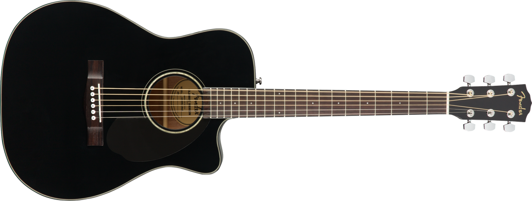 Fender CC-60SCE Concert Western Guitarra (Sort)