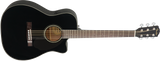 Fender CC-60SCE Concert Western Guitarra (Sort)