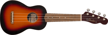 Fender Venice Ukeleles soprano (Sunburst de 2 colores)