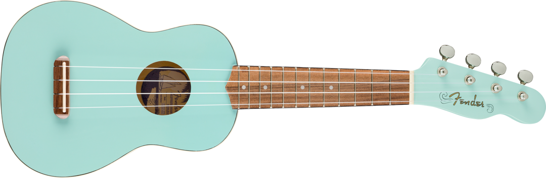 Fender Venice Soprano Ukelele (Daphne Blue)