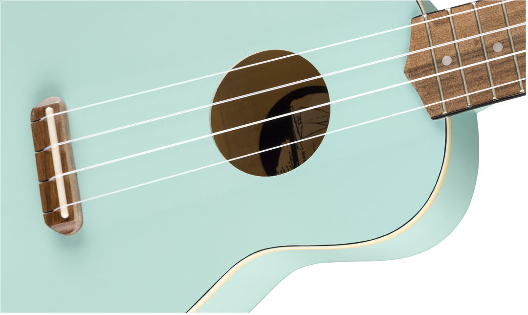 Fender Venice Soprano Ukelele (Daphne Blue)