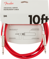 Fender Original instrument cable, 3m (Fiesta Red )