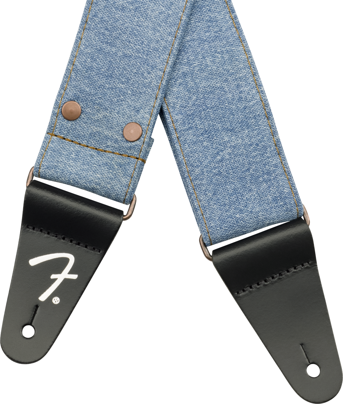 Fender x Wrangler Denim Correa de Guitarra (Light Indigo, 2")