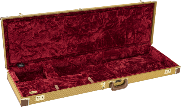 Fender Classic Precision Bajo/Jazz Bajo Estuche rígido (Tweed)