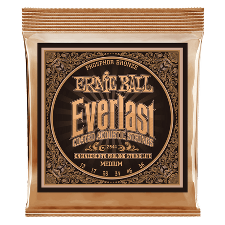 Ernie Ball Everlast Coated Phosphor Bronze Cuerdas de Guitarra (Akustisk)