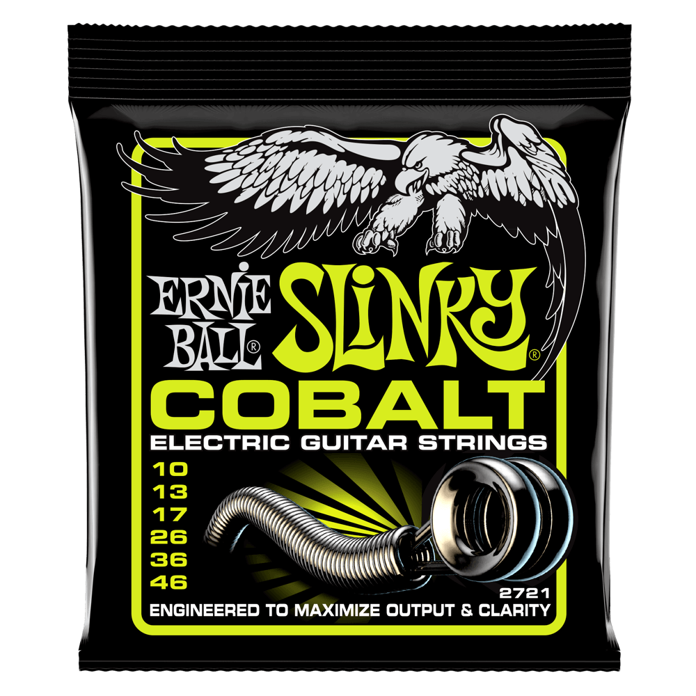 Ernie Ball Slinky Cobalt Cuerdas de Guitarra (El-Guitar)