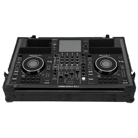 UDG Ultimate Flight Case Denon DJ SC LIVE 4 Black Plus (Ruedas)