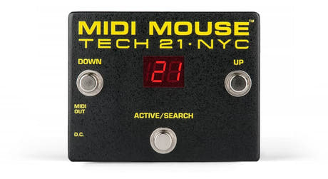 Tech 21 MIDI Mouse controlador de pie MIDI