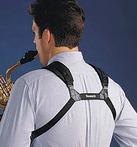Correa de saxofón Neotech Soft Harness, 33-44,4 cm, gancho de plástico